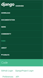Mobile Screenshot of code.djangoproject.com